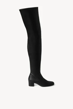 AIMEE BOOT BLACK VEGAN LEATHER