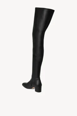 AIMEE BOOT BLACK VEGAN LEATHER