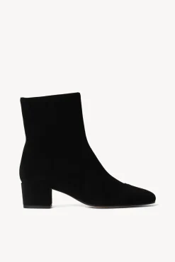 AIMEE SHORT BOOT BLACK SUEDE