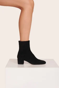 AIMEE SHORT BOOT BLACK SUEDE