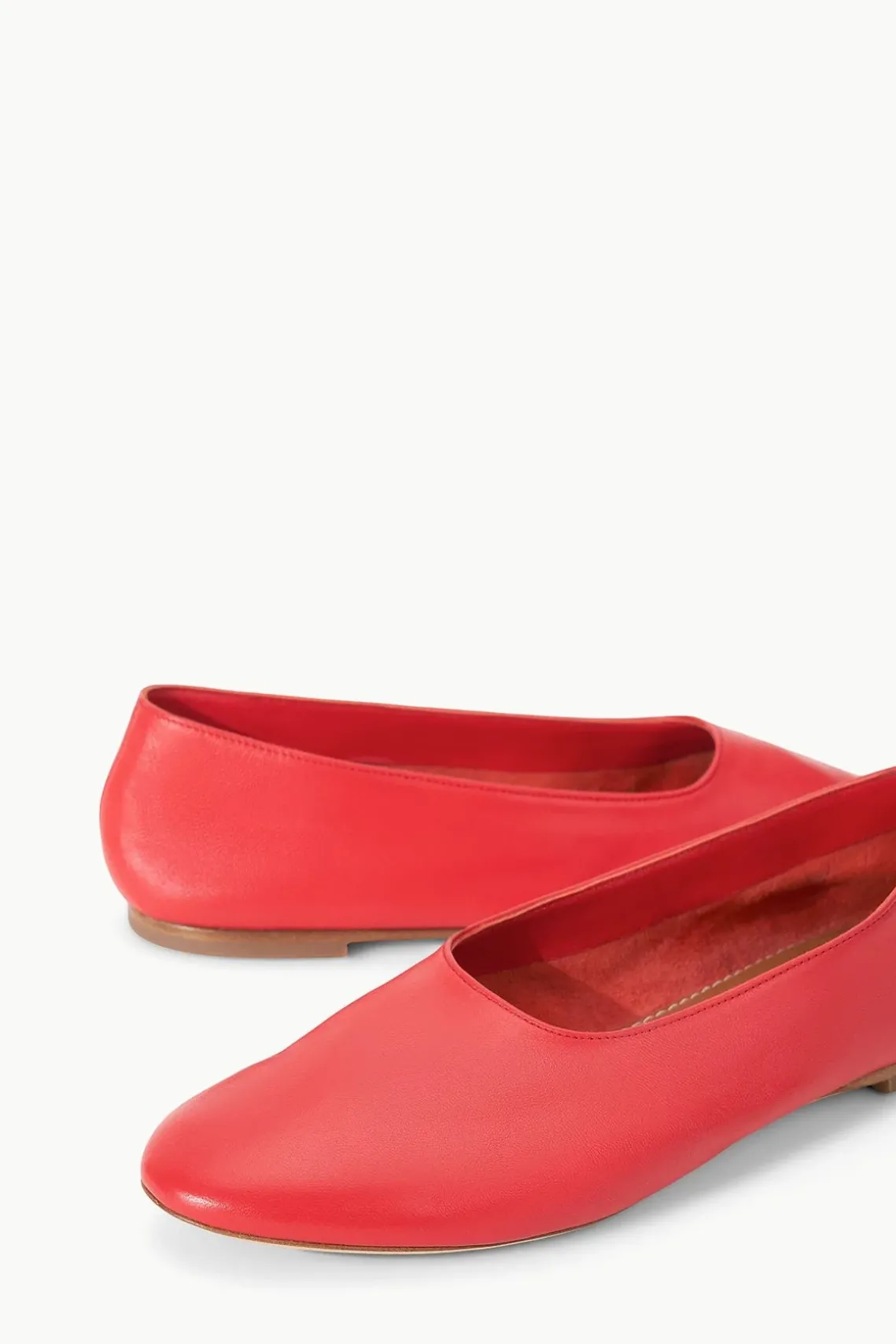 ALBA BALLET FLAT RED ROSE