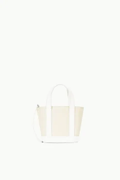 ALLORA MICRO TOTE CREAM PAPER