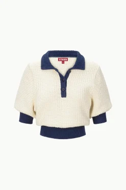 ALTEA SWEATER IVORY NAVY