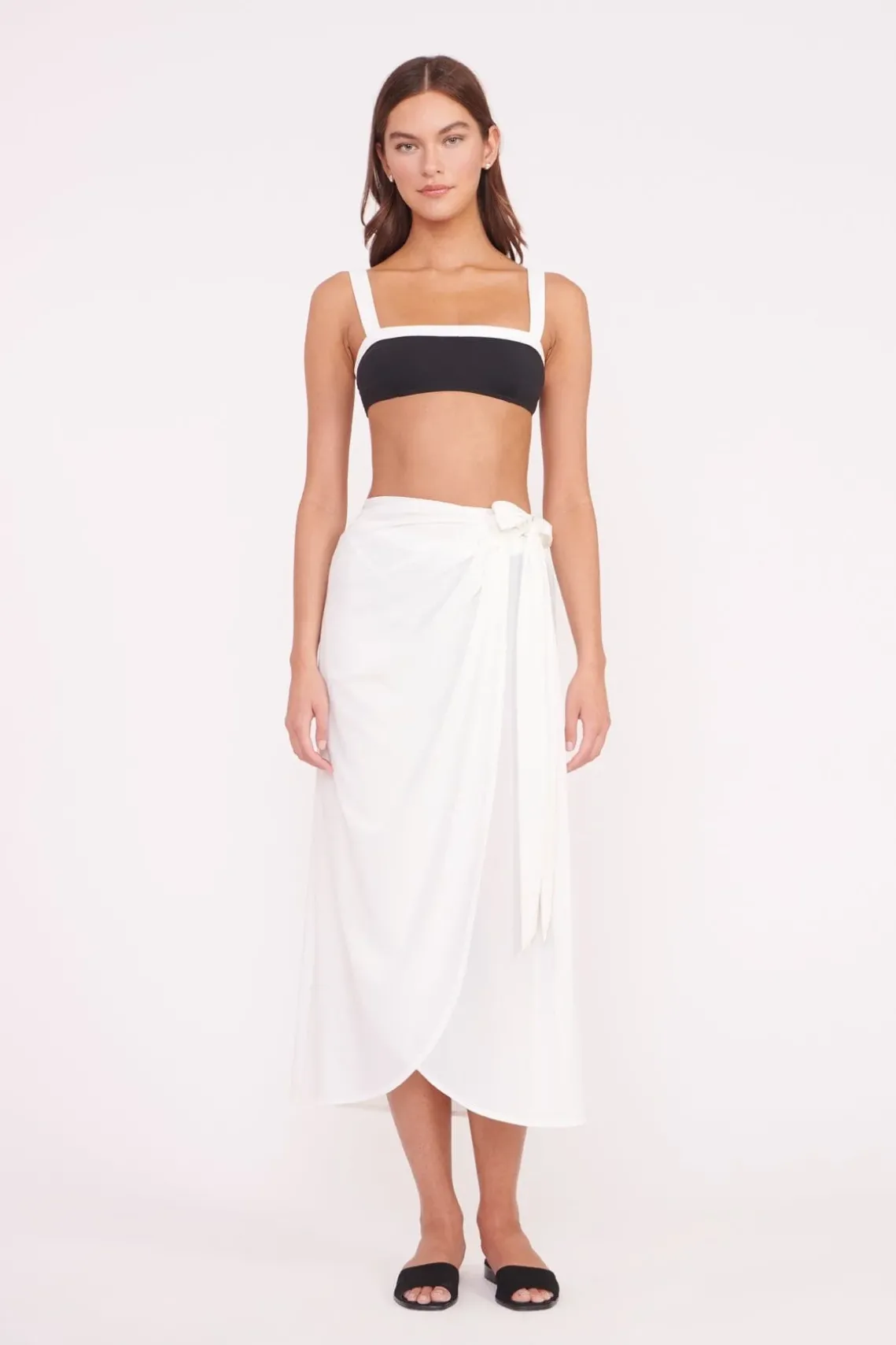 ANGELICA COVERUP SKIRT WHITE