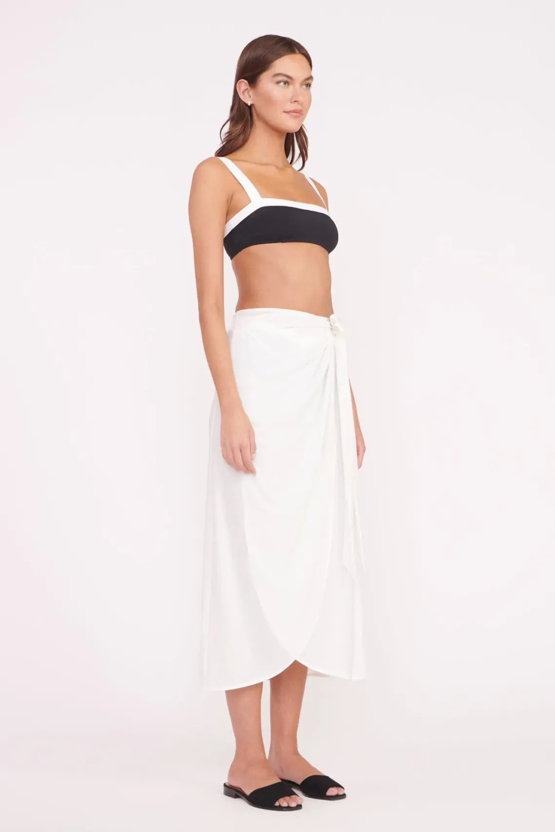 ANGELICA COVERUP SKIRT WHITE