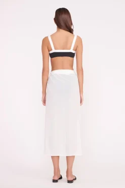 ANGELICA COVERUP SKIRT WHITE