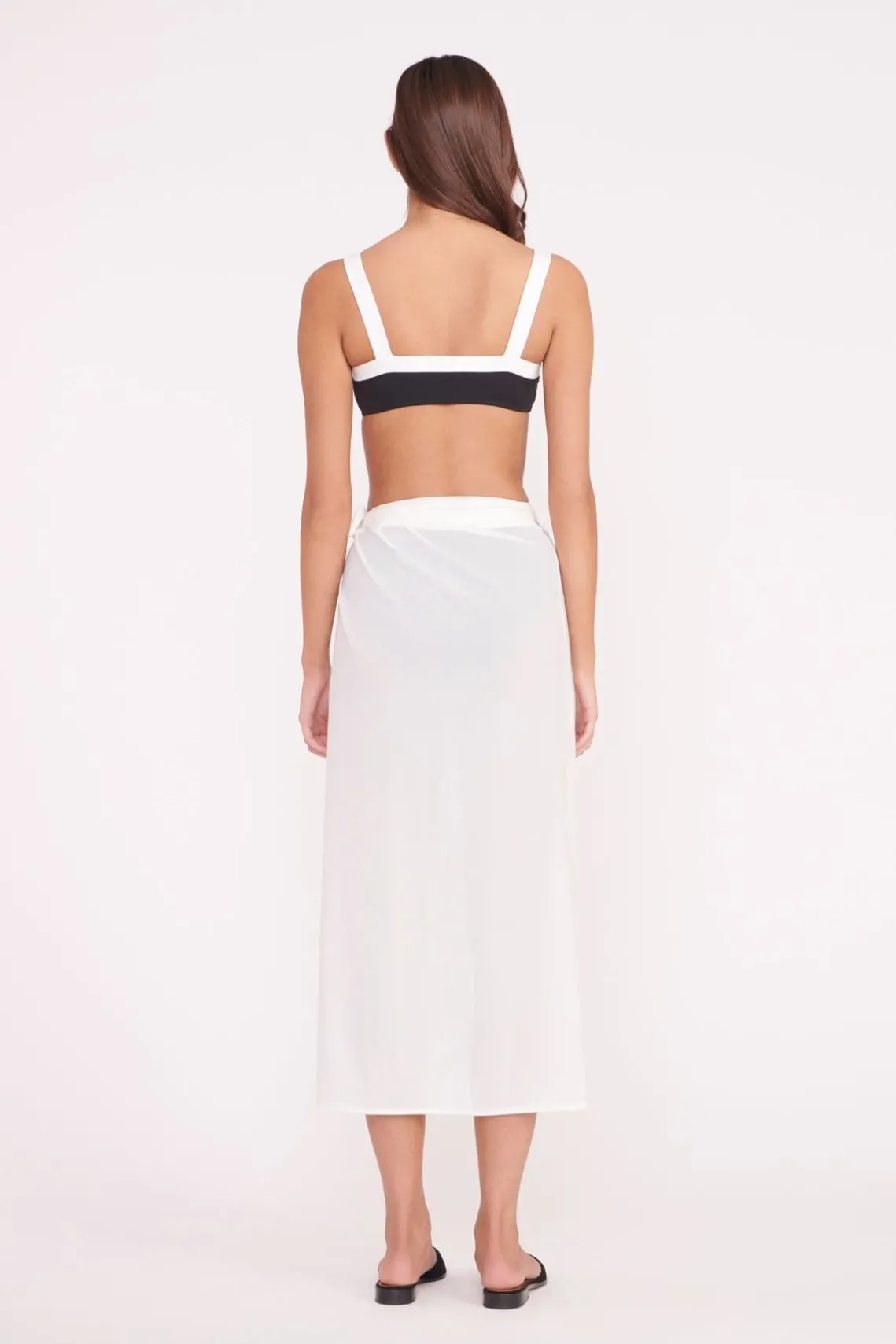 ANGELICA COVERUP SKIRT WHITE