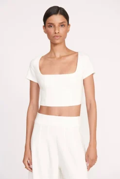 ANYA TOP  IVORY