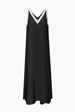 AVELINE COVERUP DRESS BLACK WHITE
