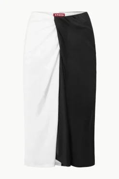 AZALEA COVERUP SKIRT WHITE BLACK