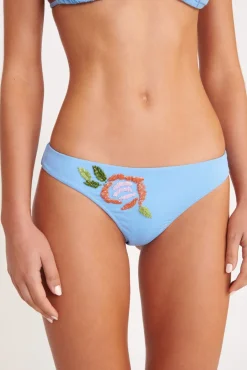 BAY BIKINI BOTTOM DIAMOND ROSE