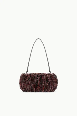 BEADED BEAN BAG MAHOGANY BLACK