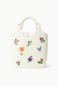 BEADED COTE BAG FIRST BLOOM DAY