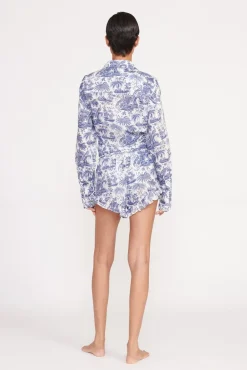 BOYANA SHORT BLUE TOILE
