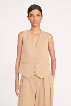 BRETT VEST CAMEL