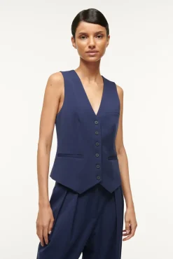 BRETT VEST NAVY