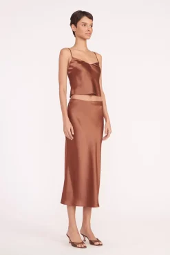 BRIGITTE MULE CLOVE SATIN