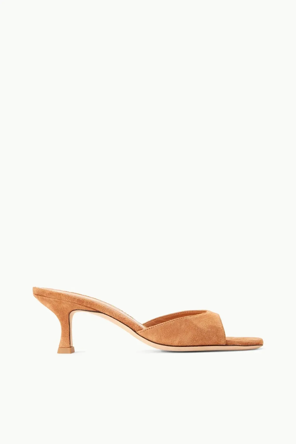 BRIGITTE MULE TAN SUEDE