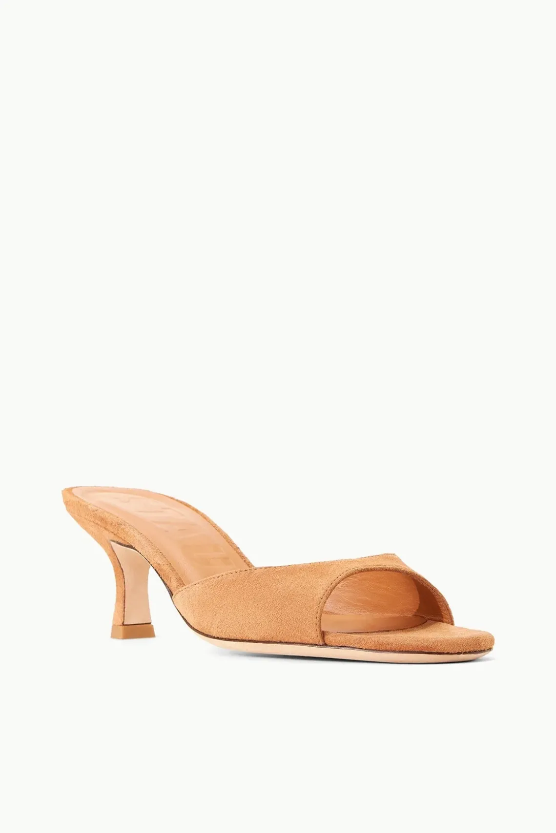 BRIGITTE MULE TAN SUEDE