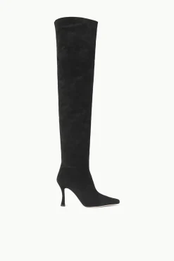 CAMI OVER THE KNEE BOOT BLACK SUEDE