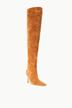 CAMI OVER THE KNEE BOOT TAN SUEDE