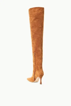CAMI OVER THE KNEE BOOT TAN SUEDE
