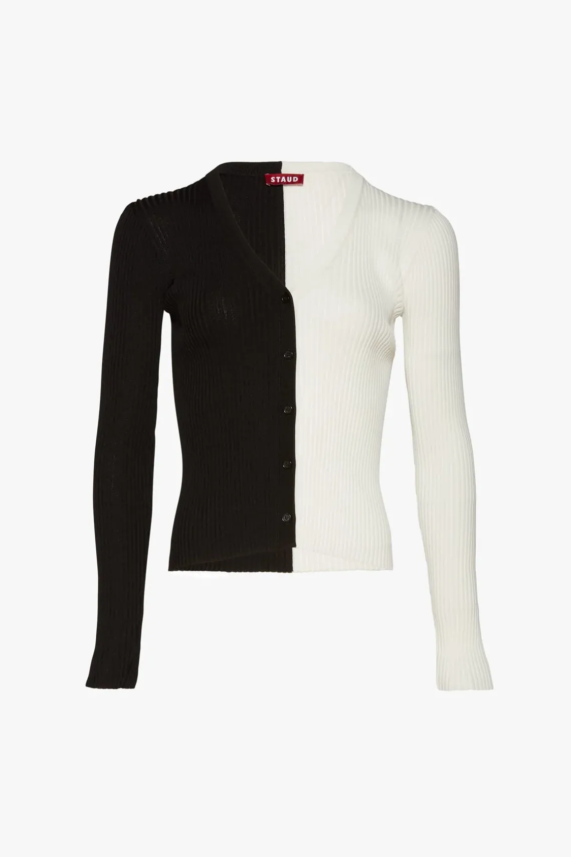 CARGO SWEATER BLACK WHITE