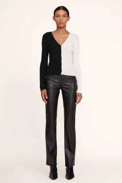 CARGO SWEATER BLACK WHITE