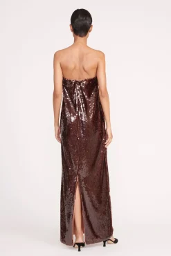 CASEY DRESS BRONZE