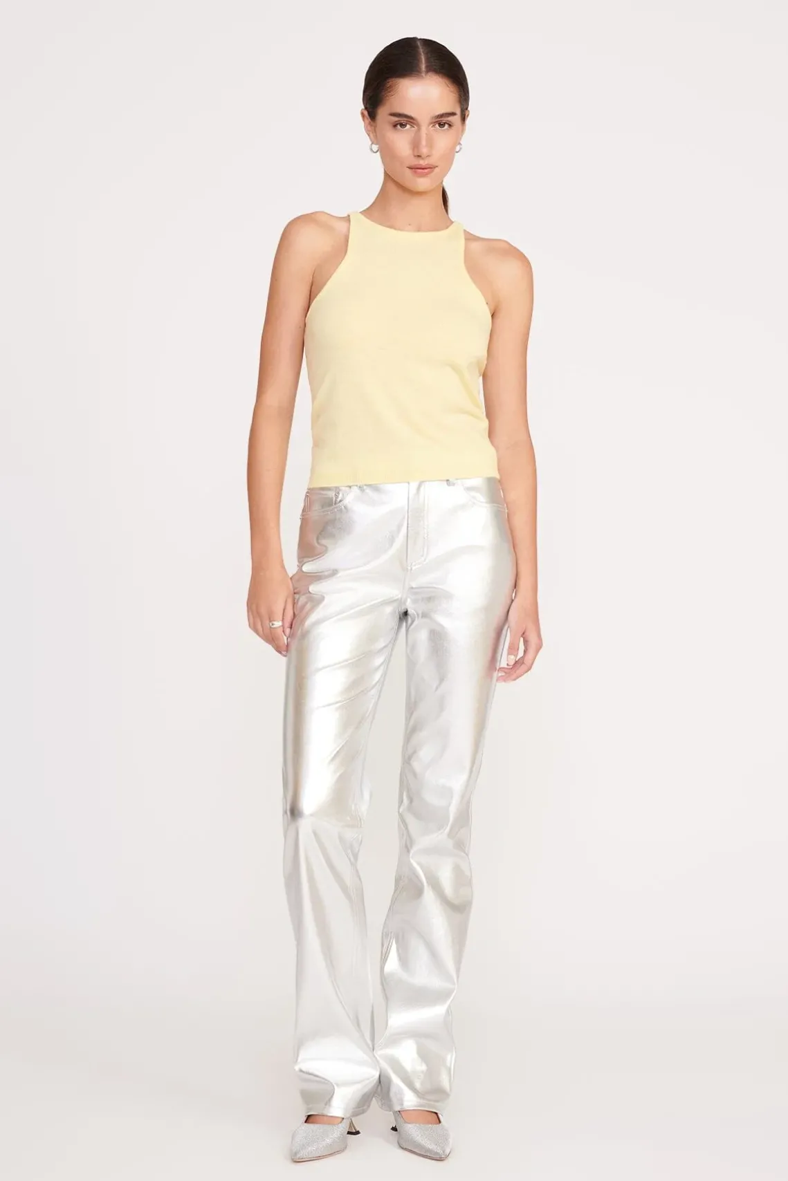 CHISEL PANT SILVER