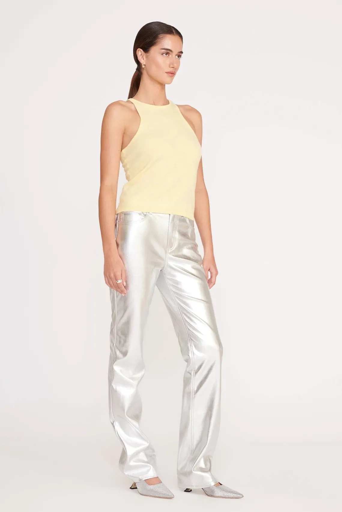 CHISEL PANT SILVER