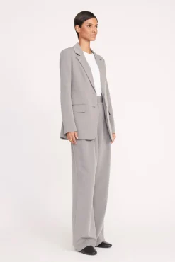 CITY BLAZER HEATHER GREY