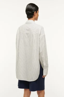COLTON SHIRT IVORY MICRO STRIPE