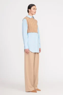 COOPER TOP CAMEL FRENCH BLUE