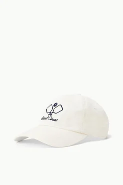 COURT HAT WHITE