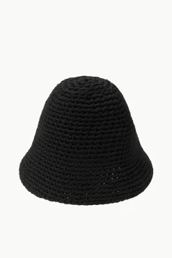 CROCHET HAT BLACK