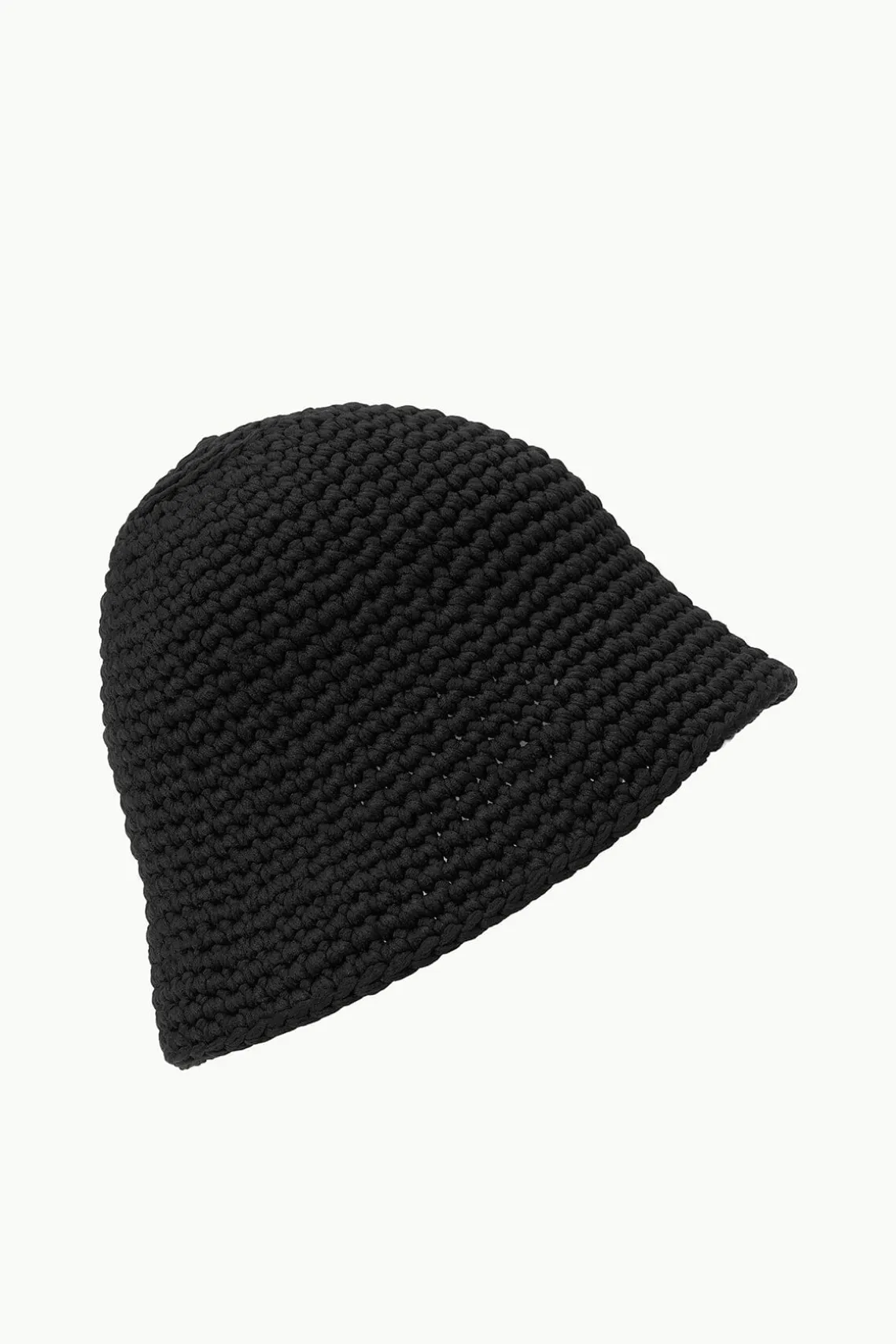CROCHET HAT BLACK