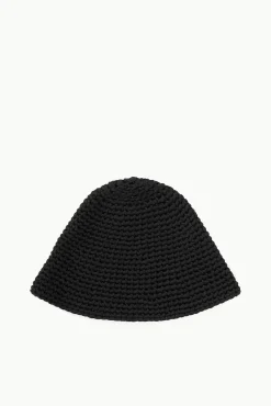 CROCHET HAT BLACK