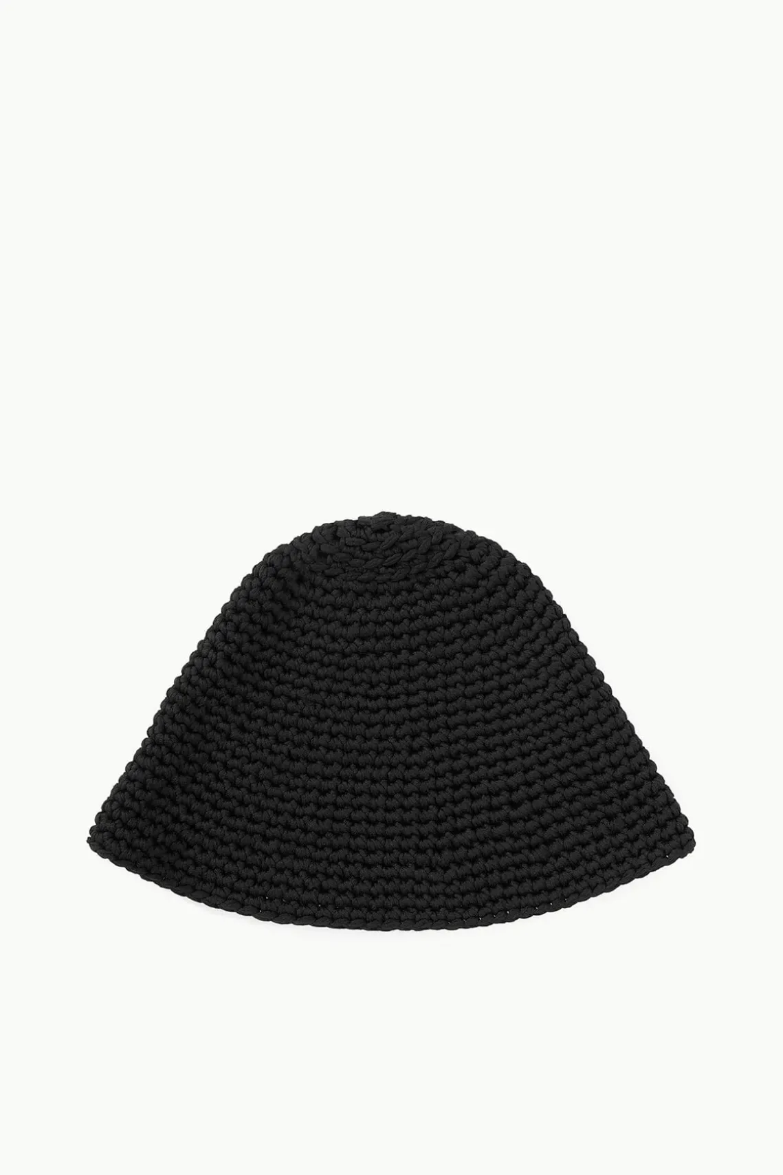 CROCHET HAT BLACK