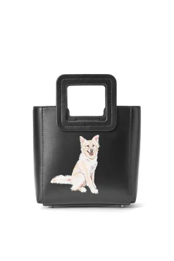 CUSTOM MINI SHIRLEY LEATHER BAG BLACK