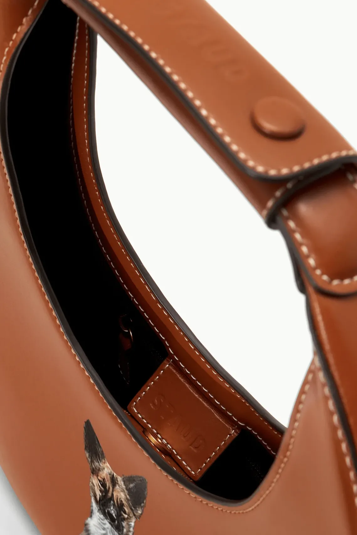 CUSTOM MOON BAG TAN