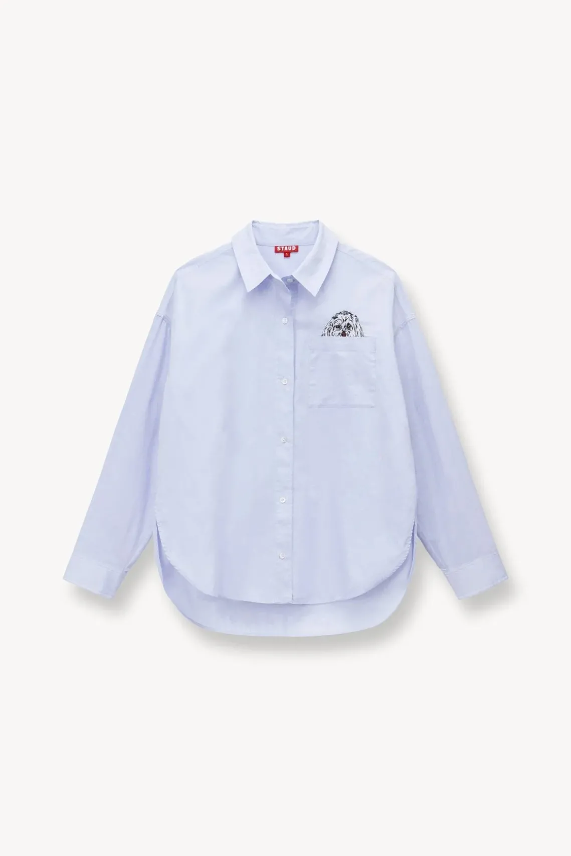 CUSTOM STAUD x C.BONZ CLASSIC OVERSIZED SHIRT OXFORD BLUE