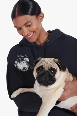 CUSTOM STAUD x C.BONZ HOODED SWEATSHIRT BLACK
