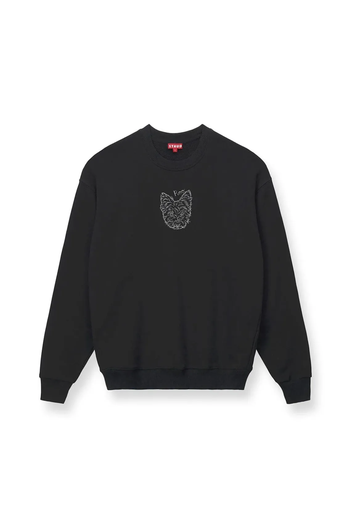 CUSTOM STAUD x C.BONZ OVERSIZED SWEATSHIRT BLACK