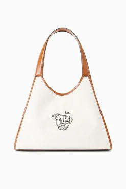 CUSTOM STAUD x C.BONZ SOFT REY BAG CREAM TAN
