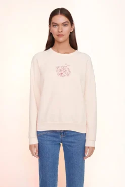 CUSTOM STAUD x C.BONZ SWEATSHIRT PINK