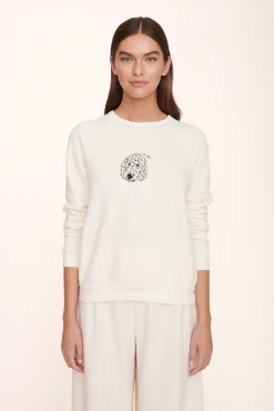 CUSTOM STAUD x C.BONZ SWEATSHIRT CREAM