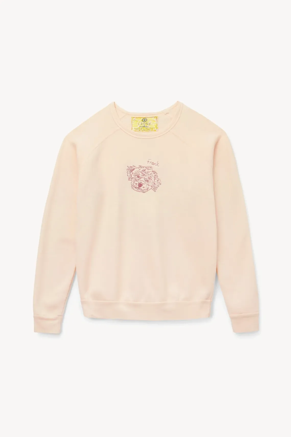 CUSTOM STAUD x C.BONZ SWEATSHIRT PINK