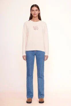 CUSTOM STAUD x C.BONZ SWEATSHIRT PINK