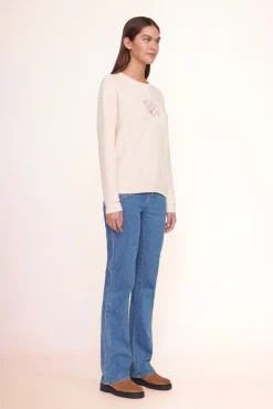 CUSTOM STAUD x C.BONZ SWEATSHIRT PINK